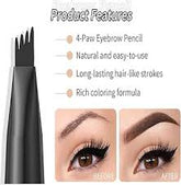 Point Eyebrow Pencil Waterproof Liquid Long Lasting